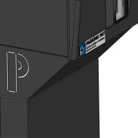Стійка виїзна системи ParkingPay СВ-02 вулична Стійка виїзна системи ParkingPay СВ-02 вулична