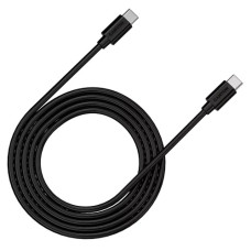 Кабель Canyon C12 black (100W USB-C - USB-C) 2м Кабель Canyon C12 black (100W USB-C - USB-C) 2м