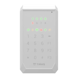 Бездротова сенсорна клавіатура Тірас Tiras X-Pad White