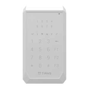 Бездротова сенсорна клавіатура Тірас Tiras X-Pad White