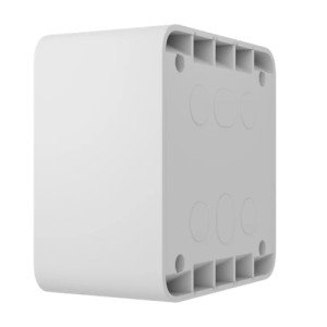 Коробка для наружного монтажа Ajax SurfaceBox для устройства LightSwitch или Outlet White