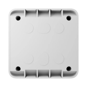 Коробка для наружного монтажа Ajax SurfaceBox для устройства LightSwitch или Outlet White