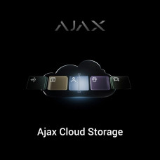 Захищене хмарне сховище Ajax Cloud Storage Standard (1 камера, 1500 хвилин, 30 днів)