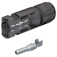 MC-4 конектор 5.9-8.8мм (мама) Staubli MC4 MALE KST4/6II-UR MC-4 конектор 5.9-8.8мм (мама) Staubli MC4 MALE KST4/6II-UR