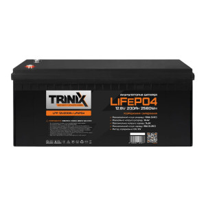 Аккумуляторная батарея литий-железо-фосфатная 12В 200Ач Trinix LFP 12V200Ah LiFePo4