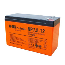 Аккумулятор U-tex PRO 12В/7,2Ah Аккумулятор U-tex PRO 12В/7,2Ah