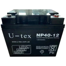 Аккумулятор U-tex 12В/40Ah Аккумулятор U-tex 12В/40Ah