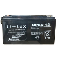 Акумулятор U-tex 12В / 65 Ah Акумулятор U-tex 12В / 65 Ah