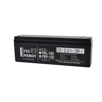 Акумулятор 12В 2.2 Аг для ДБЖ Full Energy FEP-122 Акумулятор 12В 2.2 Аг для ДБЖ Full Energy FEP-122