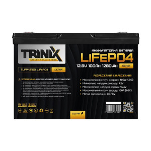 Аккумуляторная батарея литий-железо-фосфатная 12.8В 100Аг Trinix TLFP-12100 Ultra LiFePO4