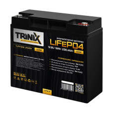 Аккумуляторная батарея литий-железо-фосфатная 12.8В 18Ач Trinix TLFP-1218 Ultra LiFePO4 Аккумуляторная батарея литий-железо-фосфатная 12.8В 18Ач Trinix TLFP-1218 Ultra LiFePO4