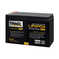 Аккумуляторная батарея литий-железо-фосфатная 12.8В 6Ач Trinix TLFP-1206 Ultra LiFePO4 Аккумуляторная батарея литий-железо-фосфатная 12.8В 6Ач Trinix TLFP-1206 Ultra LiFePO4