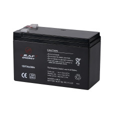 Аккумуляторная батарея 12В 7Ач Kraft 12V7Ah/20Hr F2 AGM свинцово-кислотная Аккумуляторная батарея 12В 7Ач Kraft 12V7Ah/20Hr F2 AGM свинцово-кислотная