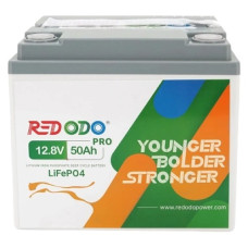 Аккумуляторная батарея Redodo 12.8V 50Ah LiFePO4 Аккумуляторная батарея Redodo 12.8V 50Ah LiFePO4