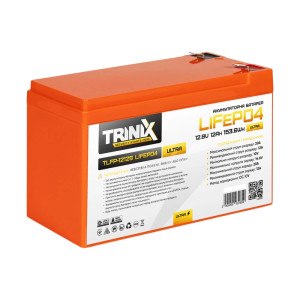 Акумуляторна батарея літій-залізо-фосфатна 12.8В 12А*год Trinix TLFP-1212S Ultra LiFePO4