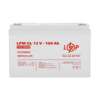 Аккумулятор гелевой LogicPower 12В 100Ач (LPM-GL 12V - 100 Ah) GEL