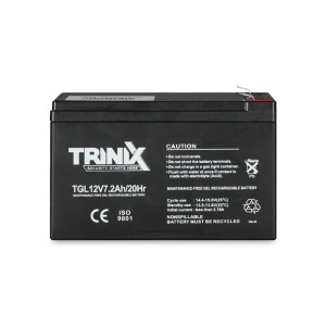 Аккумуляторная батарея гелевая 12В 7.2Ач Trinix TGL12V7.2Ah/20Hr GEL