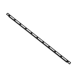 Горизонтальная кабельная планка Trinix TRX-1U/HCB Black для коммутационного шкафа 19"