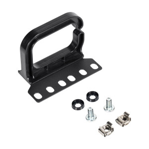 Кабельный организатор-кольцо Trinix TRX-2U/CM-R Black для коммутационного шкафа 19"