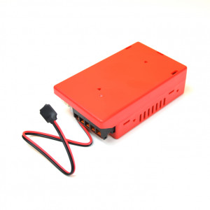 Безперебійний блок живлення Faraday Electronics UPS 35W Smart ASCH PL 24V під акумулятор 7А/год у пластиковому корпусі