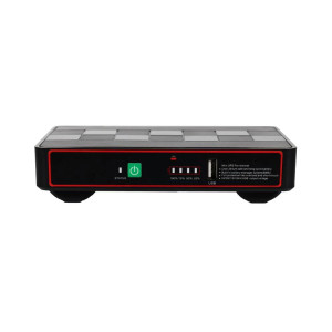 Источник бесперебойного питания DC UPS Kraft KRF-MUPS-1812 5V/9V/12V/24V/PoE, LiFePO4 2*6Ah, для роутера и медиаконвертера
