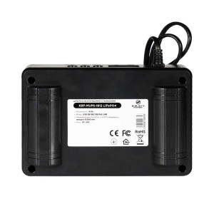 Источник бесперебойного питания DC UPS Kraft KRF-MUPS-1812 5V/9V/12V/24V/PoE, LiFePO4 2*6Ah, для роутера и медиаконвертера