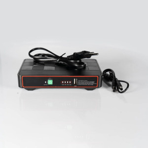 Источник бесперебойного питания DC UPS Kraft KRF-MUPS-1812 5V/9V/12V/24V/PoE, LiFePO4 2*6Ah, для роутера и медиаконвертера