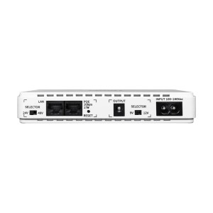 Источник бесперебойного питания DC UPS Trinix TRX-MUPS-1748 PoE (10000mAh) 5V/9V/12V/24V/48V/PoE 1Gbps, Li-ion 4*2.5Ah