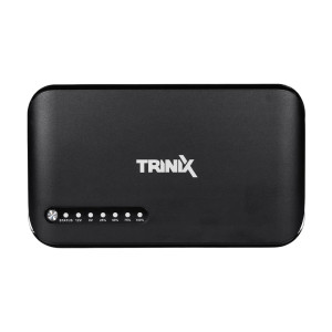 Джерело безперебійного живлення DC UPS Trinix TRX-MUPS-1812 Type-C (20000mAh LiFePo4) 5V/9V/12V/48V/PoE, LiFePo4 4*5Ah