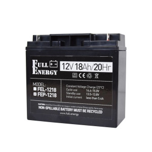 Комплект блока бесперебойного питания Full Energy BBG-1210/8 + аккумулятор 12В 18А·час Full Energy FEP-1218