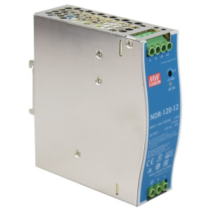 Блок питания NDR-120-12 Mean Well на DIN-рейке