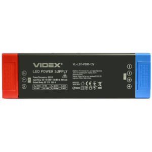 Блок питания для LED ленты VIDEX (VL-LST-P200-12V) DC12V 16.6A 200W IP20