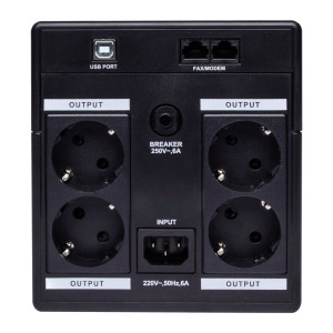 Лінійно-інтерактивне ДБЖ LPM-U1100VA-P (770Вт)