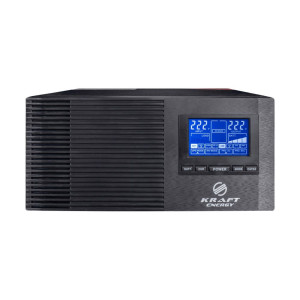 Інвертор Kraft KRF-AVR800VA/640W-12V з правильною синусоїдою