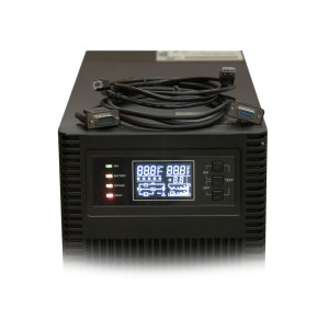 Источник бесперебойного питания Kraft KRF-T6000VA/6000W(LCD) Pro Online UPS со встроенными аккумуляторными батареями