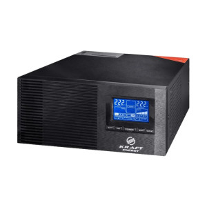 Комплект резервного питания: инвертор Kraft KRF-AVR1000VA/800W-12V + аккумулятор Trinix 100 Ач AGM