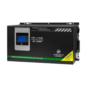 Комплект резервного питания: гибридный инвертор на 6kW Kraft + 4 шт. 12В 200Ач Trinix TGL12V200Ah/20Hr GEL Super Charge