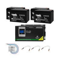 Комплект резервного питания: гибридный инвертор на 6kW Kraft + 4 шт. 12В 100Ач Trinix 12V100Ah/20Hr AGM Комплект резервного питания: гибридный инвертор на 6kW Kraft + 4 шт. 12В 100Ач Trinix 12V100Ah/20Hr AGM