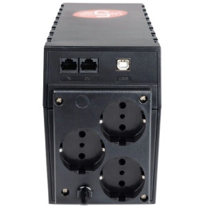 Источник бесперебойного питания Powercom RPT-600AP Schuko