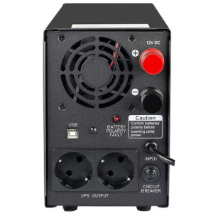 Джерело безперебійного живлення Powercom INF-800 LCD Schuko