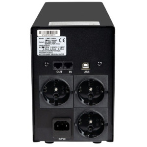 Джерело безперебійного живлення Powercom BNT-1000AP Schuko 1000VA/600W