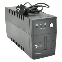 Источники бесперебойного питания Ritar RTP625 (375W) Proxima-L, LED, AVR, 2st, 2xUNIVERSAL socket, 1x12V7Ah