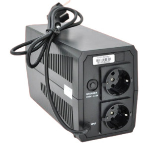 Источники бесперебойного питания Ritar RTP500 (300W) Standby-L, LED, AVR, 1st, 2xSCHUKO, 1x12V4.5Ah
