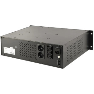Джерело безперебійного живлення EnerGenie UPS-RACK-1200 1200А апроксимована синусоїда