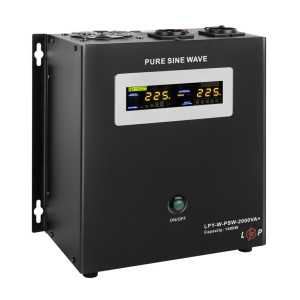 Источник бесперебойного питания LogicPower LPY-W-PSW-2000VA+ с синусоидой 24В