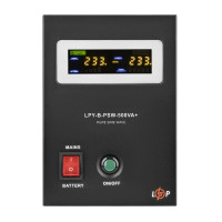 Источник бесперебойного питания LogicPower LPY-B-PSW-500VA+ с синусоидой 12В