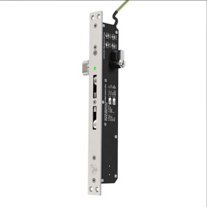 Електроригельний замок YLI Electronic YB-241DMD (LED) врізний із подвійним ригелем