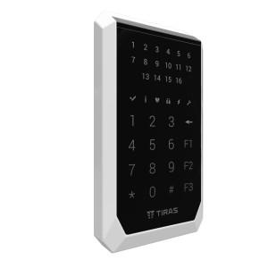 Клавіатура Tiras K-PAD16 Black на 16 індикаторів зон