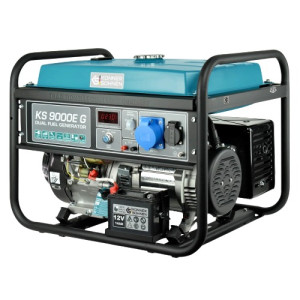 Генератор газо-бензиновый 230В 6.5кВт электростартер Konner&Sohnen KS 9000E G