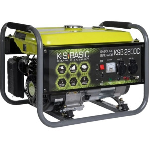 Генератор бензиновий 230В 2.8 кВт ручний заупуск Konner&Sohnen Basic KSB 2800C